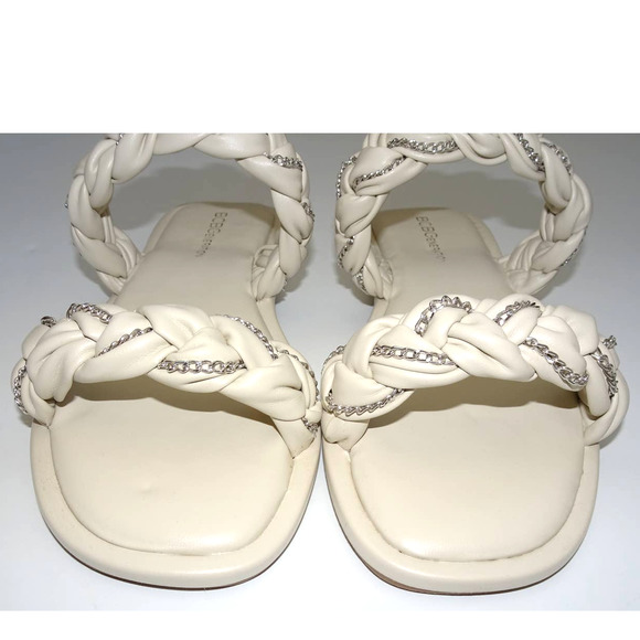 BCBGeneration Women's Fashion Flat Sandal 5 Cream - Picture 5 of 8